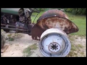 Ferguson tractor TE20 rebuild part 1