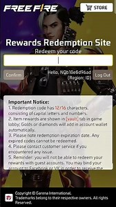 free fire Today 15 march redeem code today