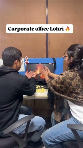 Corporate Lohri Celebration 😂 | Office Version 🔥💻