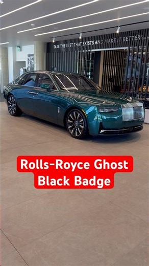 Rolls-Royce Ghost Black Badge #shorts #rollsroyceghost #seattle