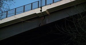 Akron drivers concerned about crack in Y Bridge
