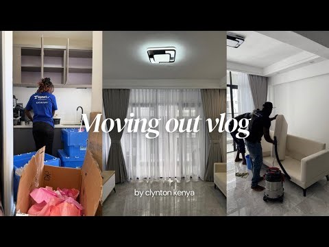 Moving out vlog | new curtains | furniture cleaning | life of a kenyan boy | new apartment diaries