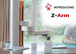 Z-Arm Robotic Arm 3D Printer (video)
