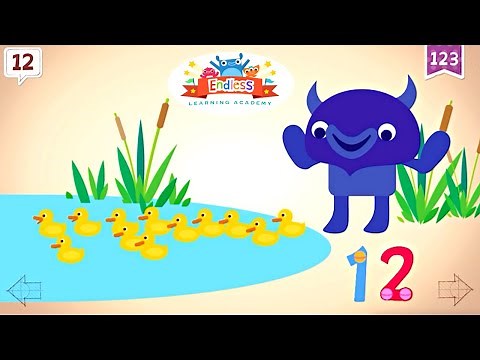 Endless Numbers Twelve | Learn Number 12 | Fun Learning for Kids