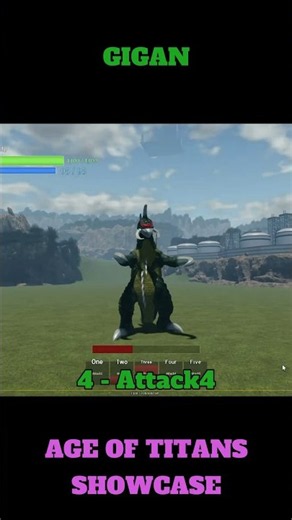 Gigan SHOWCASE #ageoftitans #gigan #godzilla #roblox
