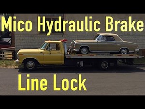 Mico Hydraulic Brake Line Lock, Lever Type.