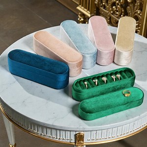 Samt Multi-Ring-Box | Verlobung, Hochzeit Ring Vitrine - Etsy.de