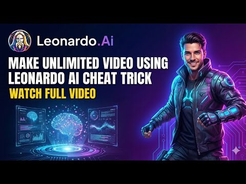 Leonardo AI Se Unlimited Videos Kaise Banaye? 🤫 (Secret Trick 2026)