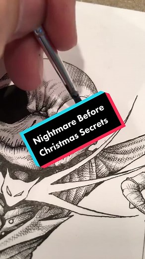 Nightmare Before Christmas secrets #fyp #fypシ #oc #artistsoftiktok #tylerlamph #nightmarebeforechristmas