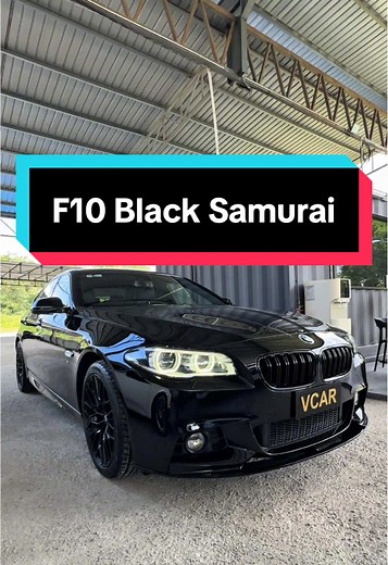 BMW F10 Black Samurai: Stunning Used Car Showcase