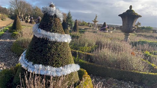 1.2K views · 19 reactions | The sparkle. The festivity. The drama! It’s your last chance to see our Terrace looking this glamorous before we undress it for 2024. When it’s still going to be gorgeous, just in a less… extra, sort of way. Come and tell it it’s pretty this weekend through the link below  ️ bit.ly/GreatTimeTravellingChristmas | Harewood House | Facebook