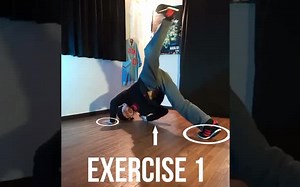 【Bboy教学第287期】 帅！back rock 接 freeze 小套路