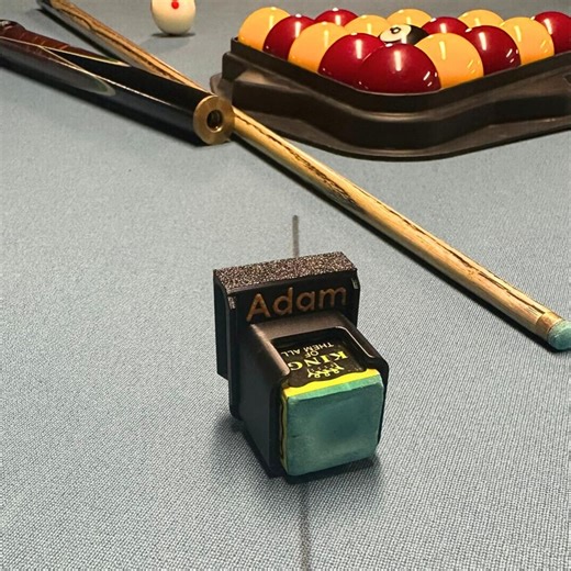 Custom Magnetic Pool Chalk Holder Clip - Personalised Chalk Holder for Pool Cue - Snooker & Billiards Accessory - Pool Player Gift - Etsy