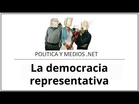 La democracia representativa