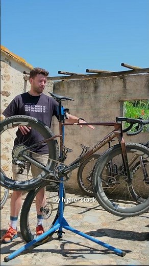 New gravel geometry on the 2025 Dark Matter | Argon 18