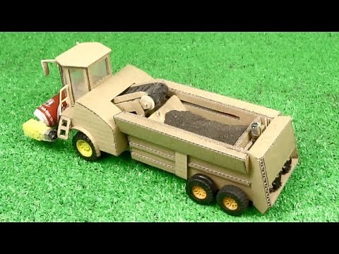 How to make Agriculture Machine - Manure Spreader and Automatic Manure Collector