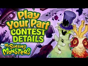 My Singing Monsters - Play your Part 2026 Contest Details