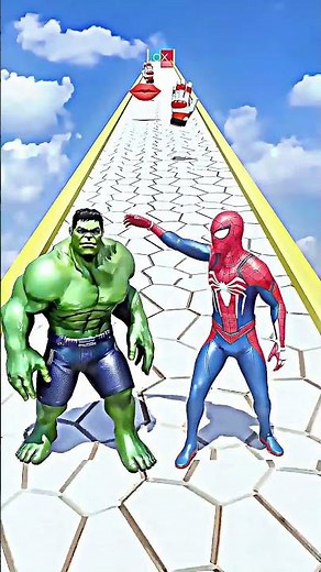 Hulk and Spider-Man Meet She-Hulk and Mystique! #Hulk #SpiderMan #Mystique