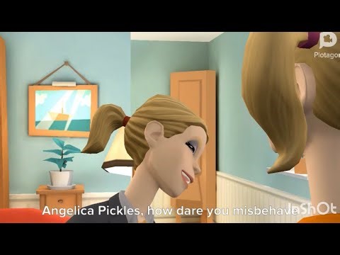 Angelica Gets Grounded Bloopers (Plotagon)