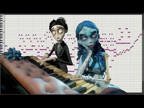 The Piano Duet - Tim Burton's Corpse Bride [Piano/MIDI]