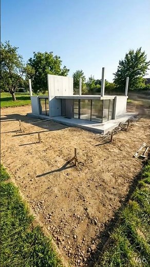 Glass Luxury Villa Construction From Start to Finish