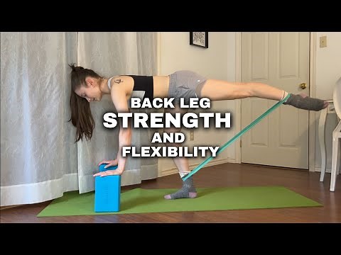 Back leg STRENGTH and flexibility | Straight back leg, higher arabesque, better battement, technique