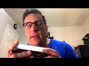 Incorporating the slide in third position blues chromatic harmonica - blues in D