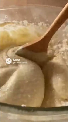 【 粉とミルクを混ぜるASMR ｰ AIで作ってみた 】