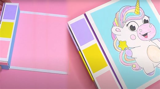 Cute and Easy Craft: Make a Small Folder Organizer