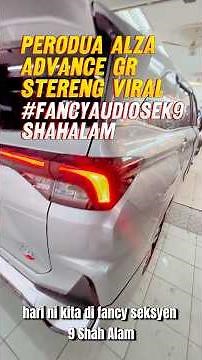 Perodua Alza Adv Gr Stereng Viral