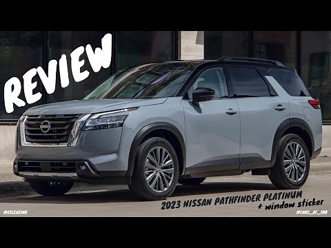 2023 NISSAN PATHFINDER PLATINUM 4WD REVIEW -- BEST IN CLASS 3 ROW SUV !?