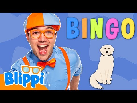 Blippi Learns To Spell 'Bingo' | Blippi Learns | Animals For Kids | Toddler Learning Songs