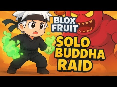 Solo buddha raid with gas 😰 ooh no What in The end