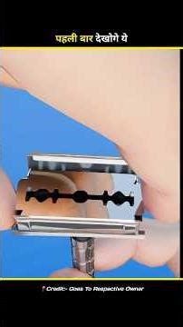 How razor blades are made 😳 #shorts #facts #3danimation #blades #howtomake #shockingfacts