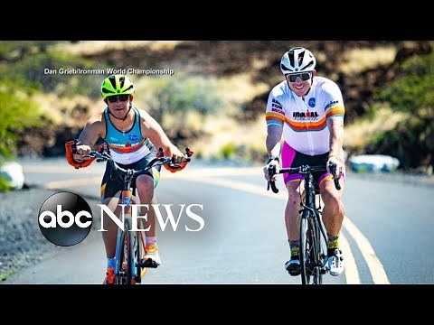 Meet the 1st person with Down syndrome to finish Ironman race l ABCNL