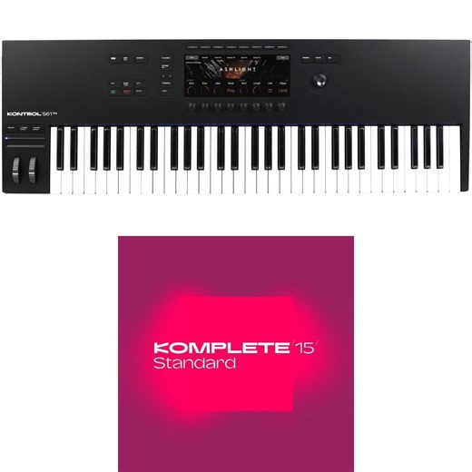 Native Instruments Kontrol S61 Mk3 61-key Smart Keyboard Controller Standard Bundle