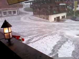 Hagel in Alpbach