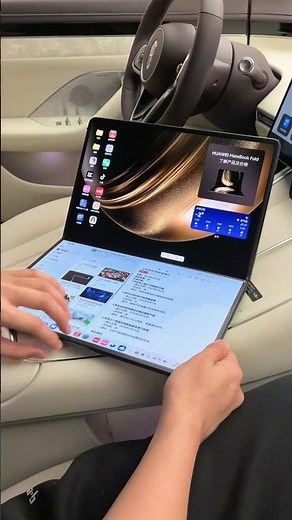 Huawei MateBook Fold Sci-Fi Huawei Laptop? #shorts