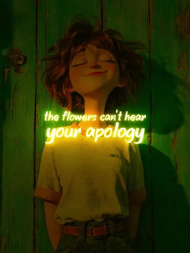 New Template | The Flowers Can’t Hear Your Apology #CapCut #lyrics #growth #motivation #inspiration