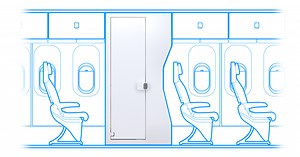 Can you fit in this bathroom? Passengers are growing but airplane bathrooms are shrinking