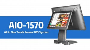 All in One Pos Terminal System Touch Dual Screen Cash Register Point of Sale Machine for Retail Convenience Store