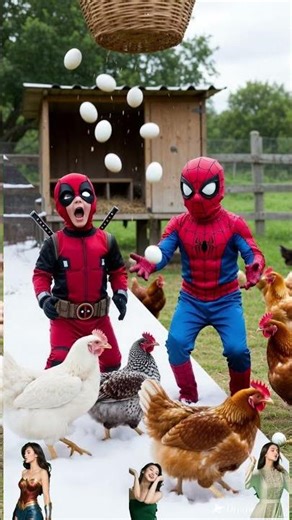 Deadpool Drops All the Eggs at the Farm