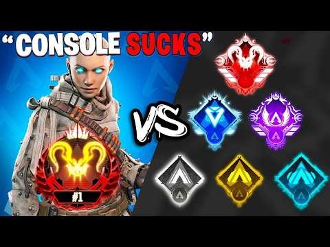The #1 Apex Predator says CONSOLE PLAYERS SUCK... So we made him prove it...