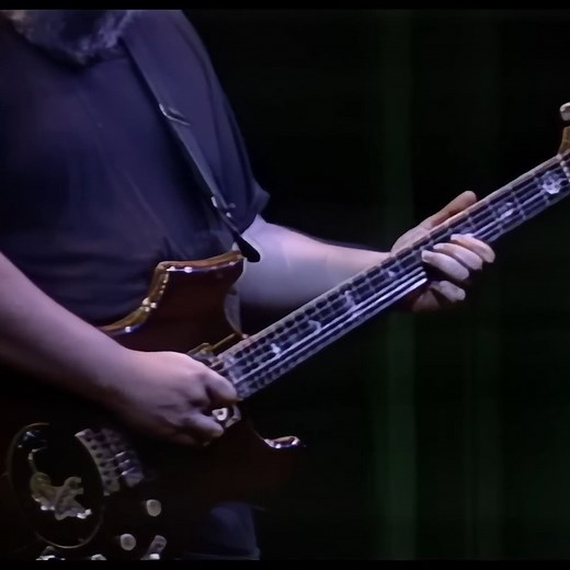 45 years ago tonight, on August 4th, 1979, Garcia unleashed his 'Tiger' guitar for the first time at a Bay Area show in the Oakland Auditorium Arena. 🐅 | Jerry Garcia