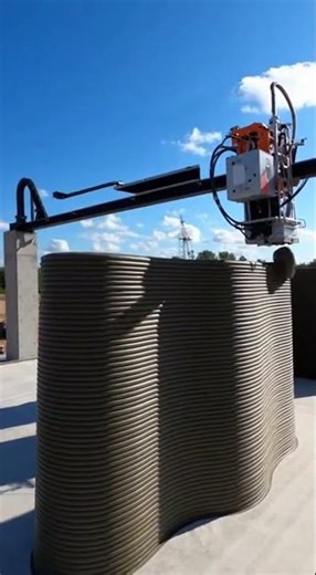 Robot Builds a Wall: 3D Printed Magic