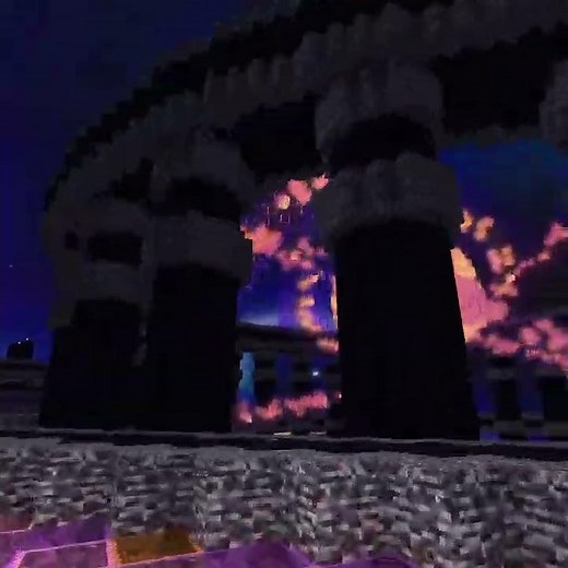 I built the ultimate ender hub in minecraft #shorts