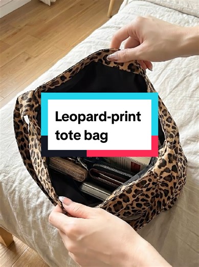 Leopard Print Tote Bag for Trendy Fashionistas