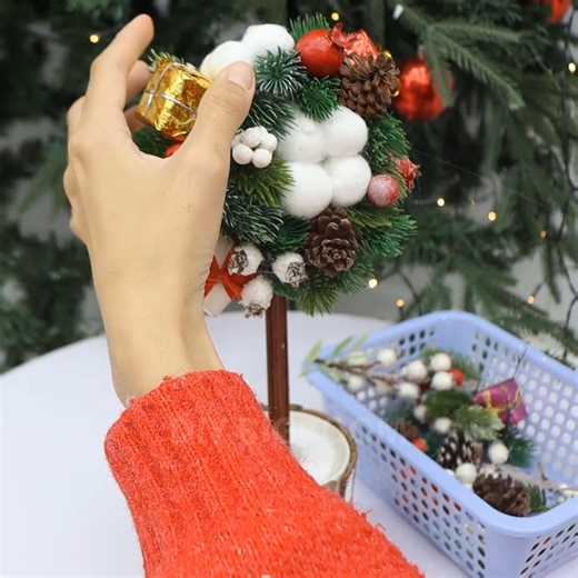 22K views · 257 reactions | Rustic Christmas topiary with woodland vibes | Life and Fun Story | Facebook