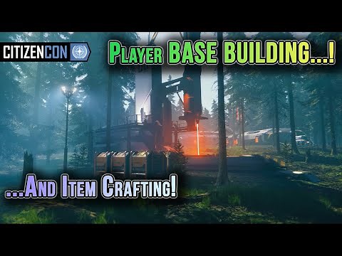 Crafting The Future: Star Citizen's Pioneer Base Building! | CitizenCon 2953 Highlights