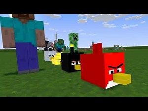 Angry Birds (Minecraft Animation)